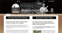 Desktop Screenshot of chicagobaseballmuseum.org